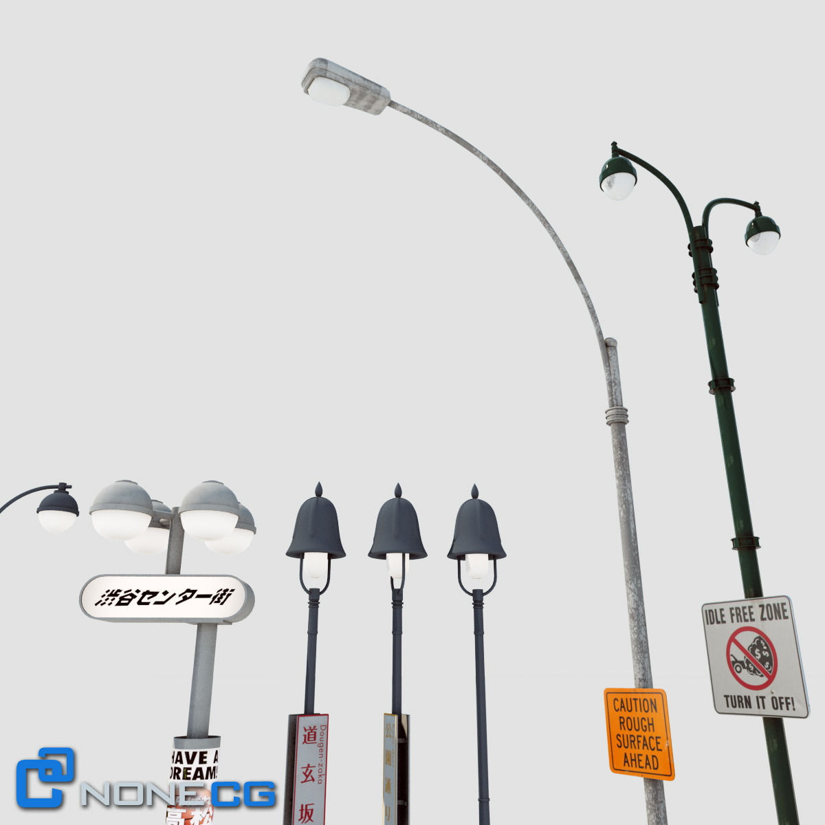 Cityscape Collection 3D model_21