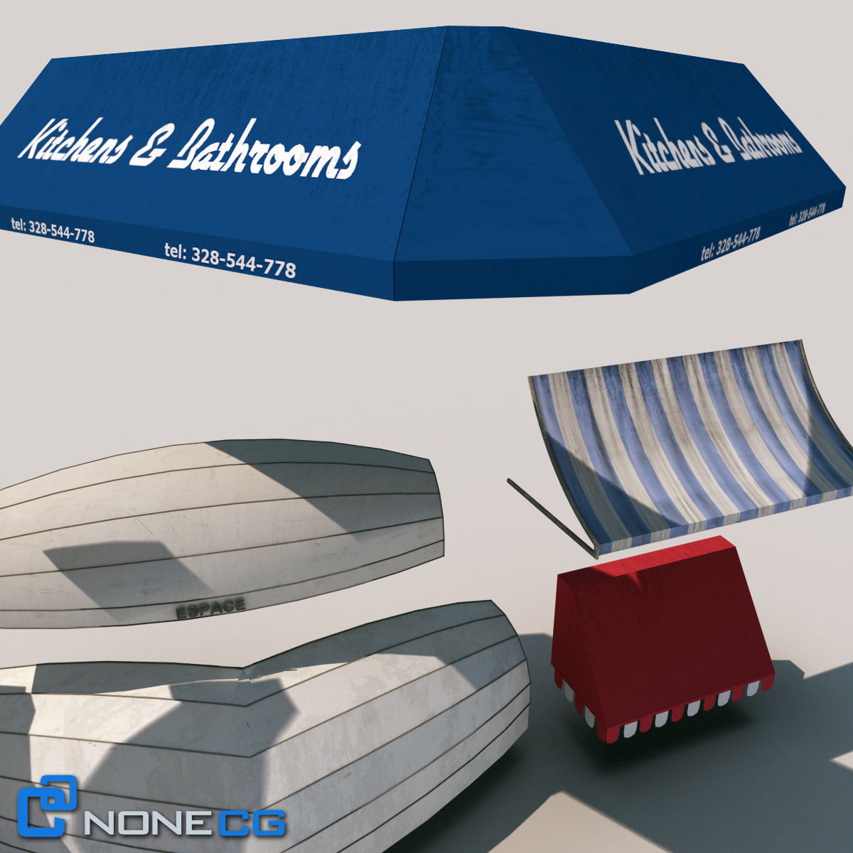 Cityscape Collection 3D model_28