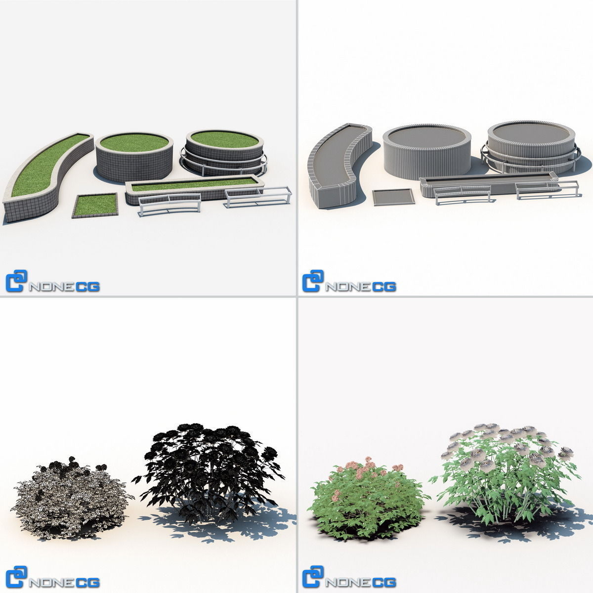 Cityscape Collection 3D model_6