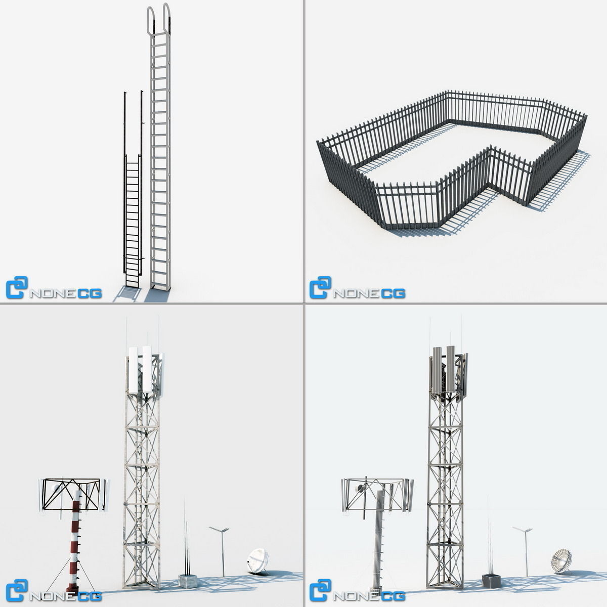 Cityscape Collection 3D model_14
