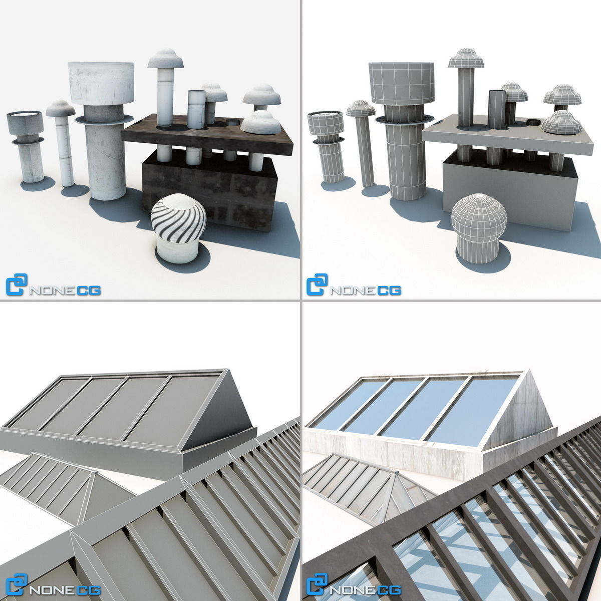 Cityscape Collection 3D model_13