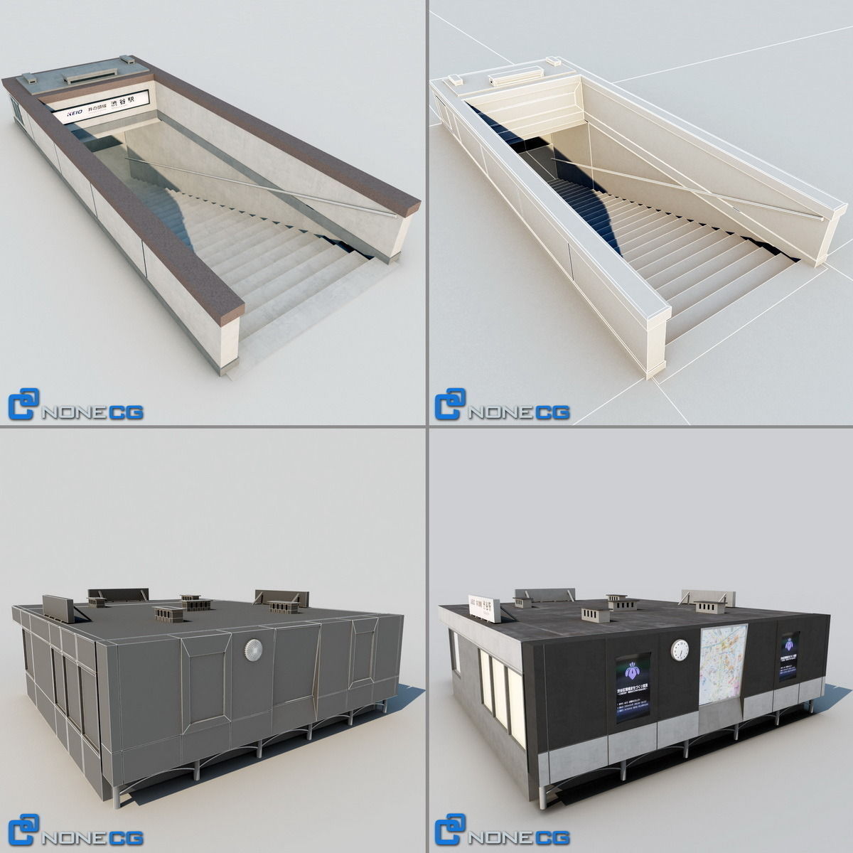 Cityscape Collection 3D model_36