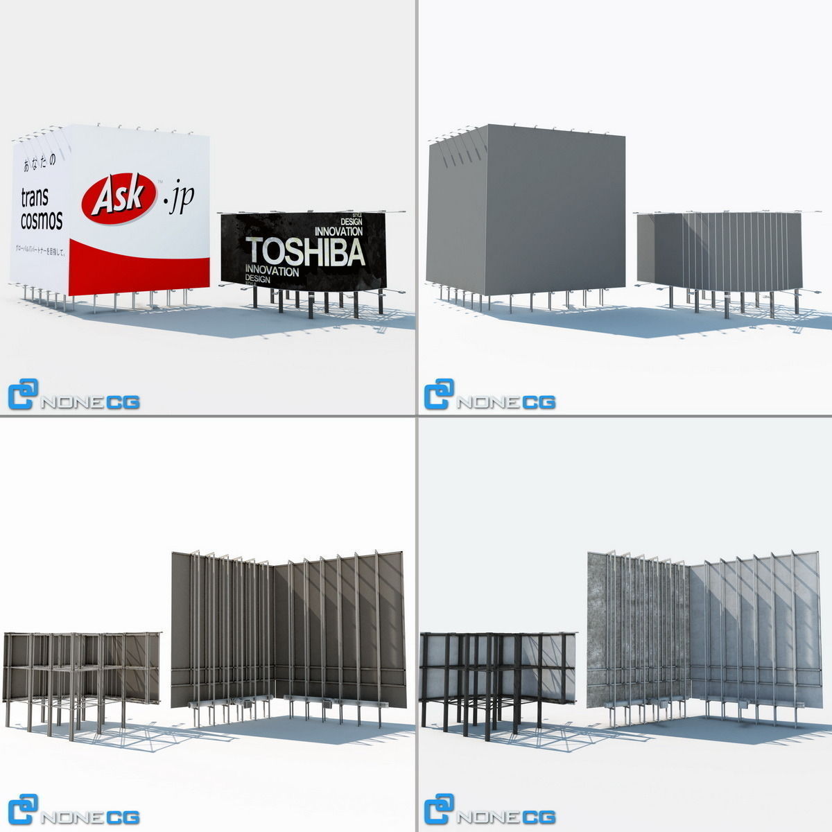 Cityscape Collection 3D model_18