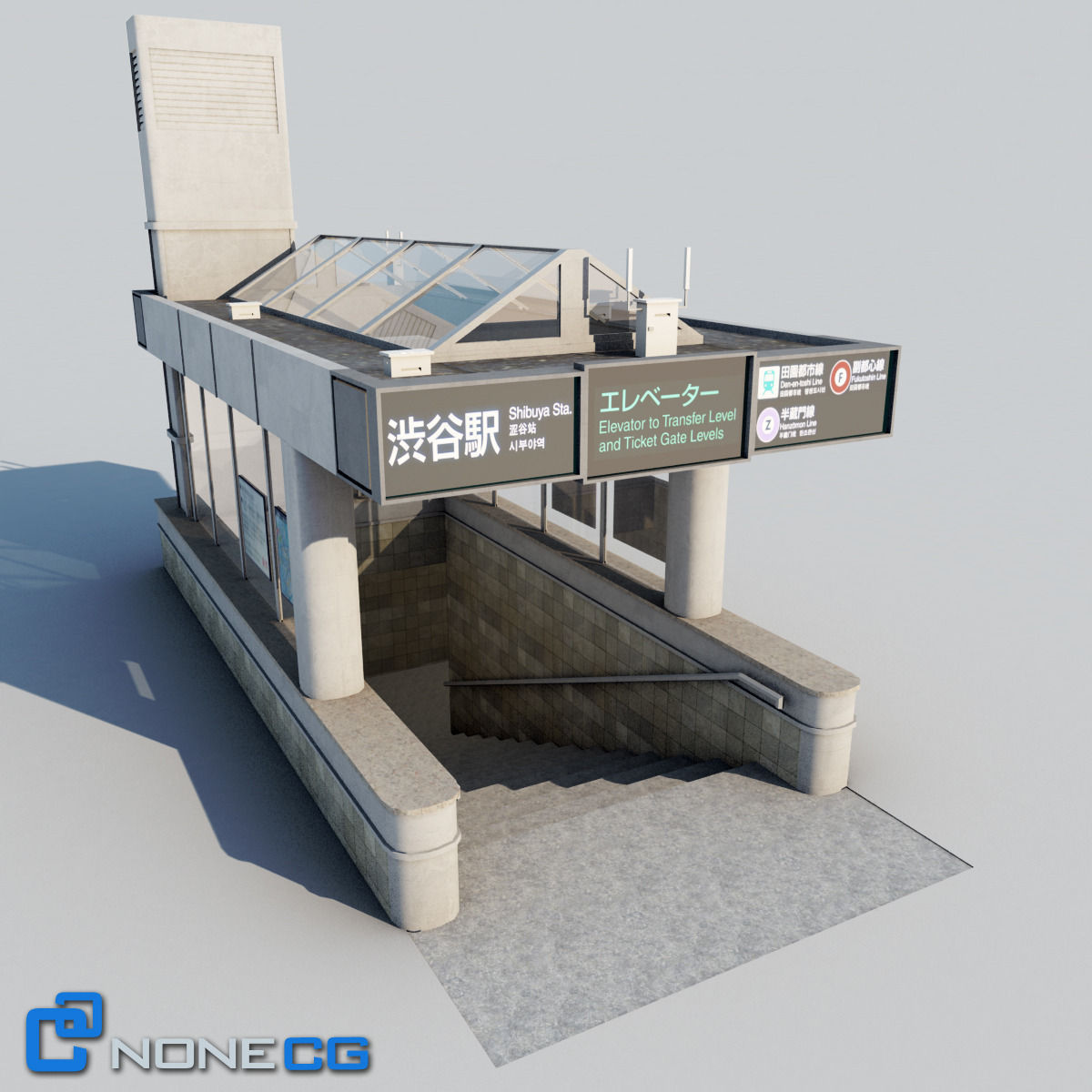 Cityscape Collection 3D model_37