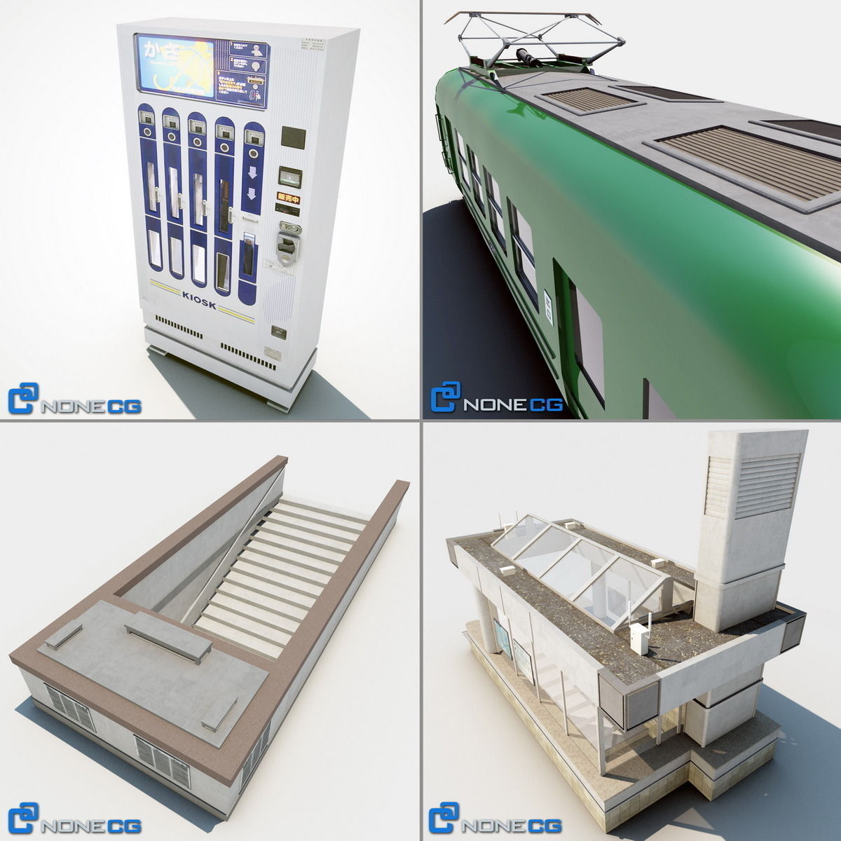 Cityscape Collection 3D model_33