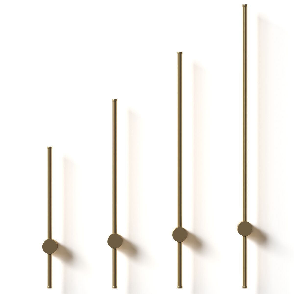 Create white - Runner sconce 3D model_1