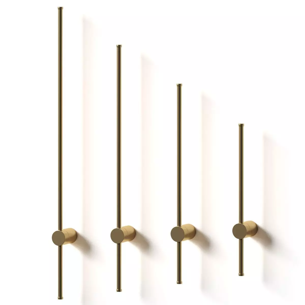 Create white - Runner sconce 3D model_0