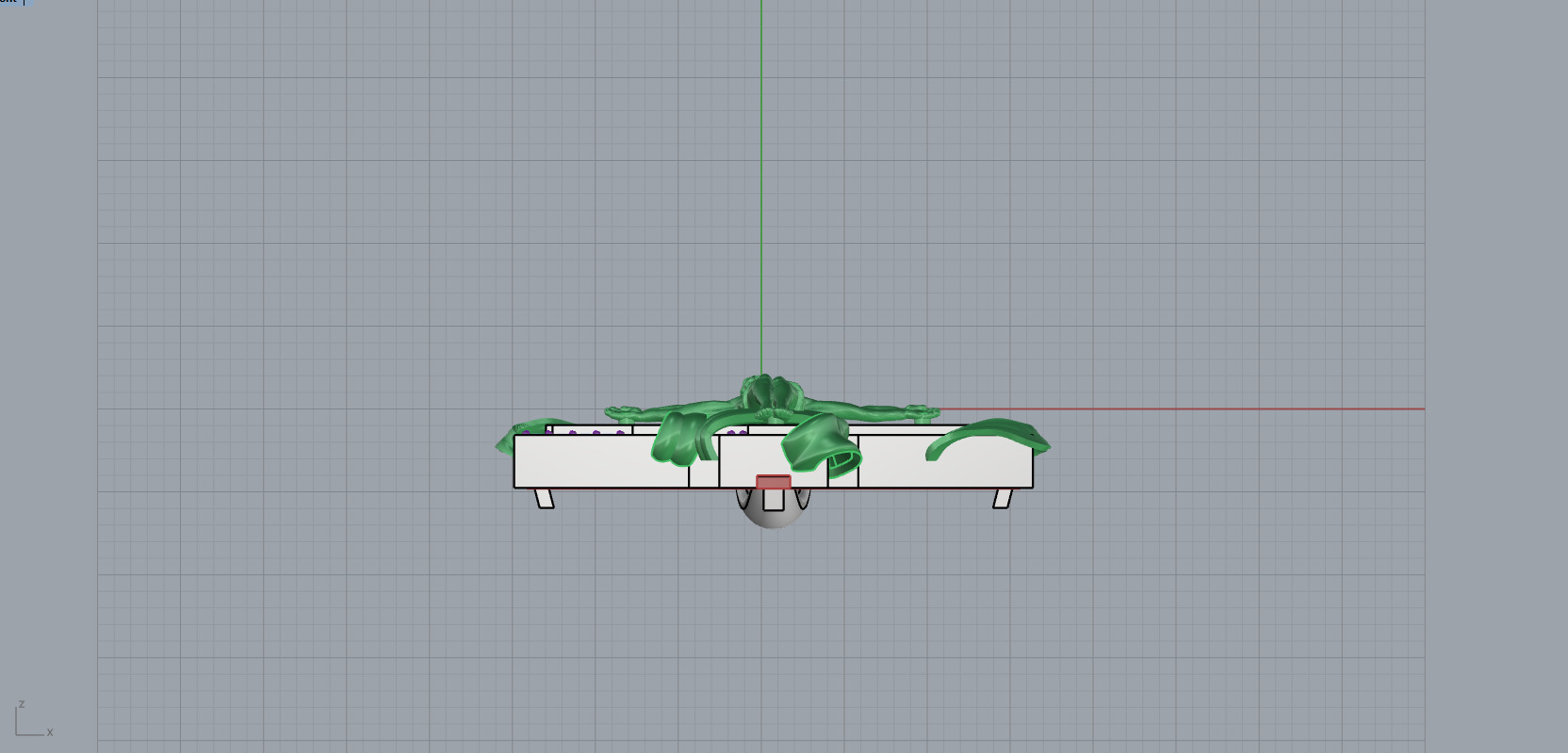 Jesus Cross Pendant z663 3D print model_5