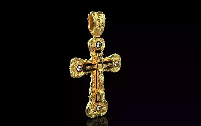 Jesus Cross Pendant z623