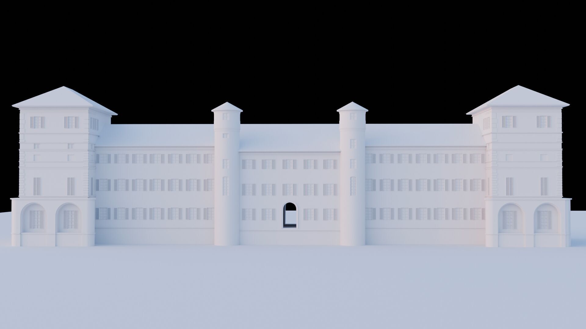 Castello di Mocalieri - High-Quality 3D model_1