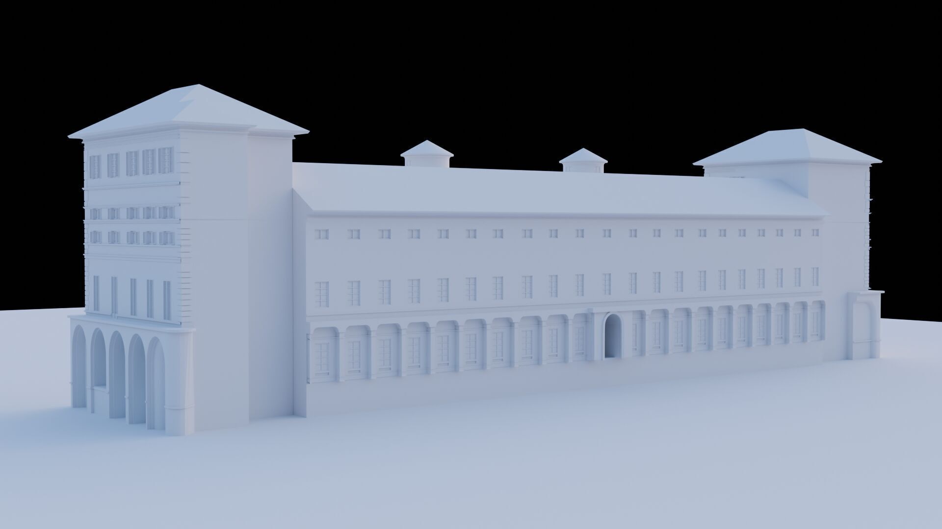 Castello di Mocalieri - High-Quality 3D model_3