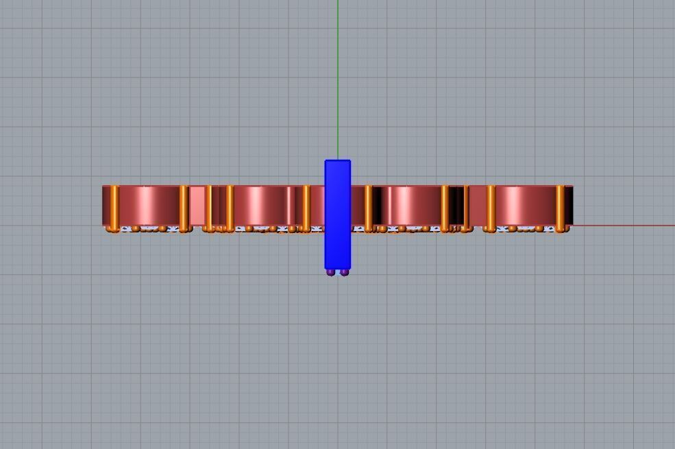 Cross Pendant z1513  3D print model_4