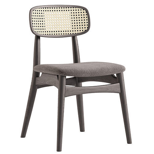 Japandi Faux Chair 3D model