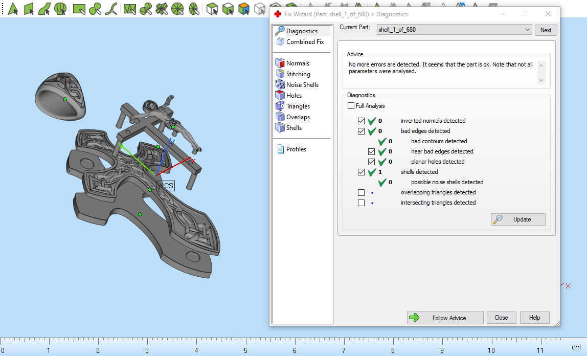 Cross Pendant 680 3D print model_12
