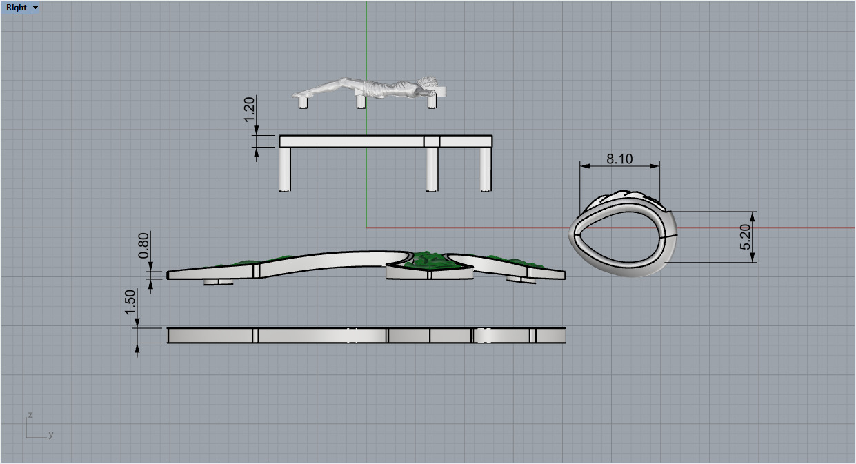 Cross Pendant 680 3D print model_11