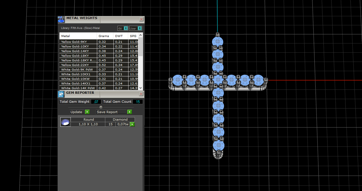 Cross Pendant 50650 3D print model_9