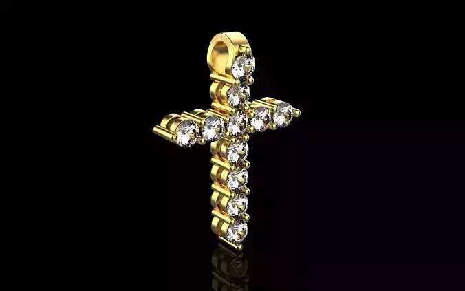 Cross Pendant 4674