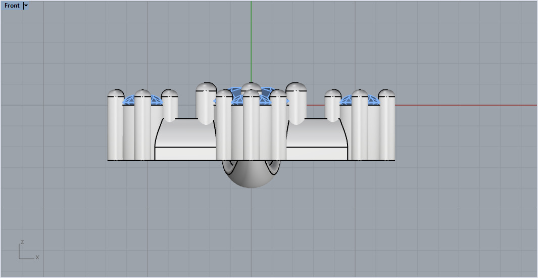 Cross Pendant 4530 3D print model_5