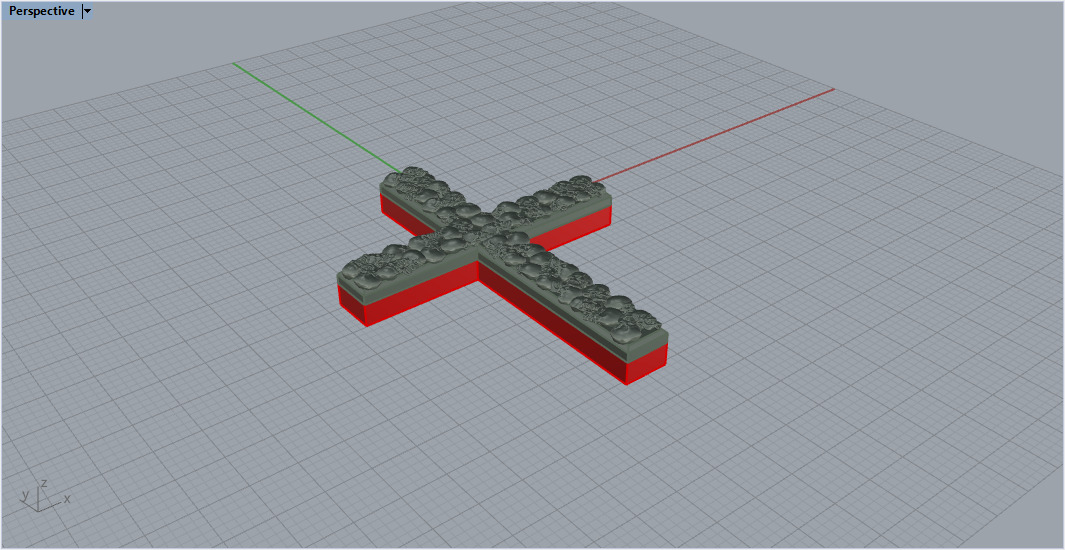 Cross Pendant 4496 3D print model_8