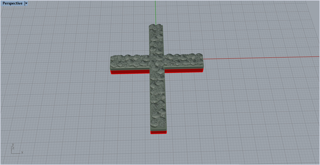 Cross Pendant 4496 3D print model_6