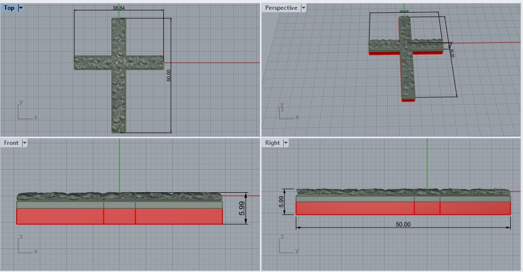 Cross Pendant 4496 3D print model_13