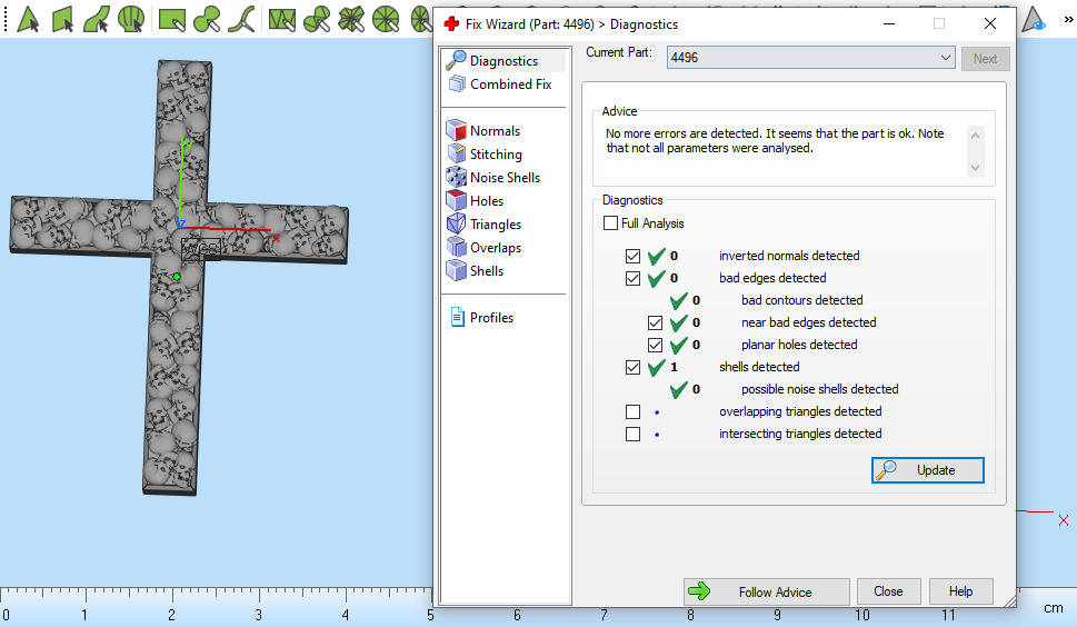 Cross Pendant 4496 3D print model_12