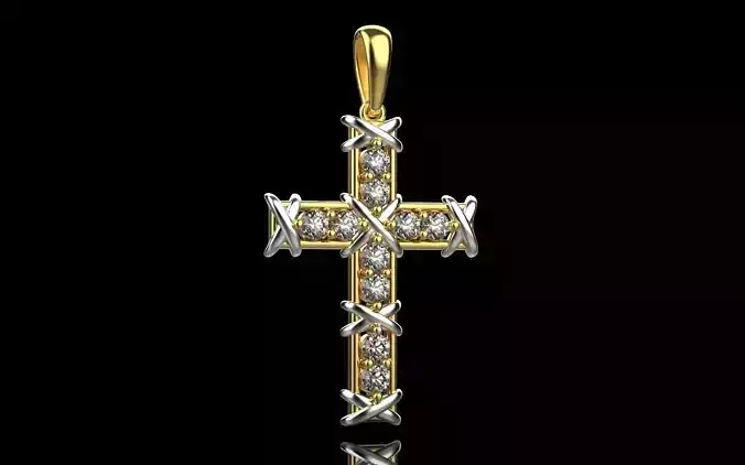 Cross Pendant 4210