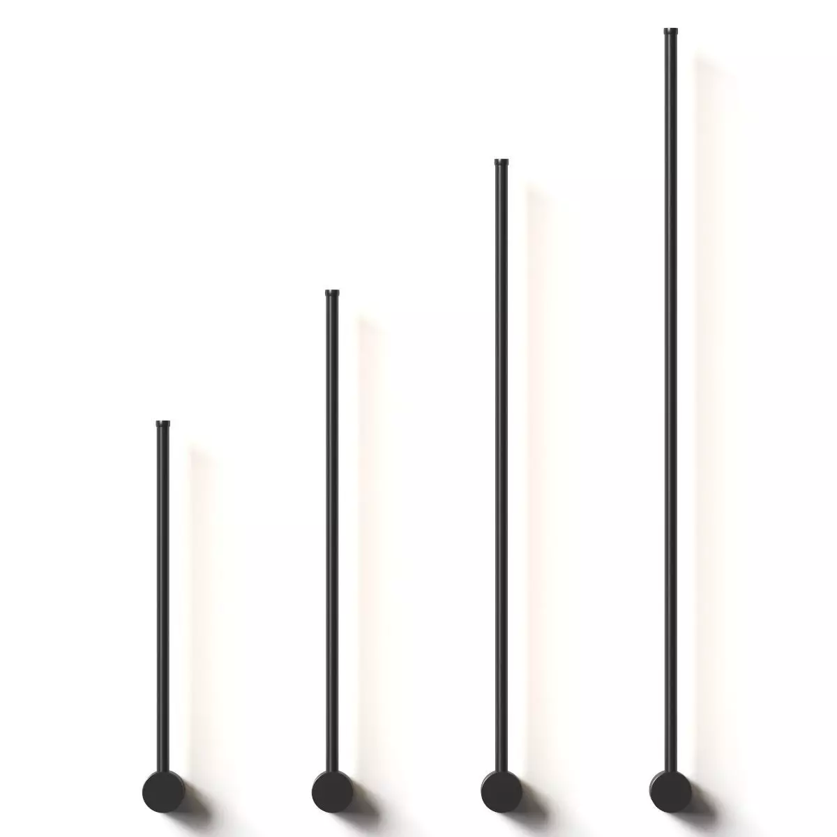 Create white - Geometric sconce black 3D model