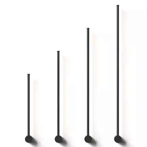 Create white - Geometric sconce black