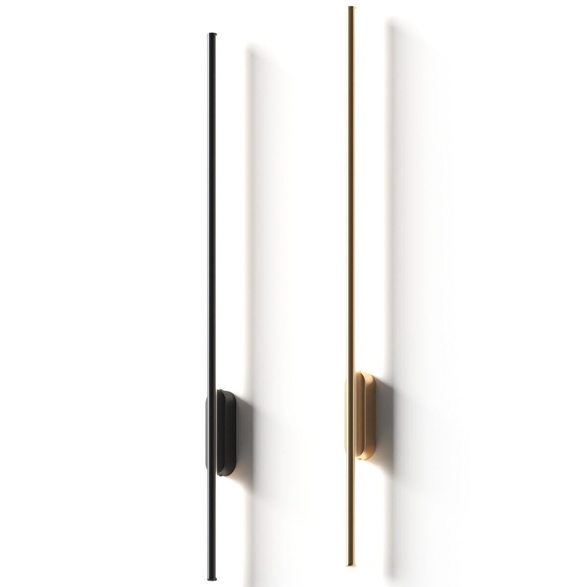 Debenhams - Modern Aluminum Linear LED 3D model_1