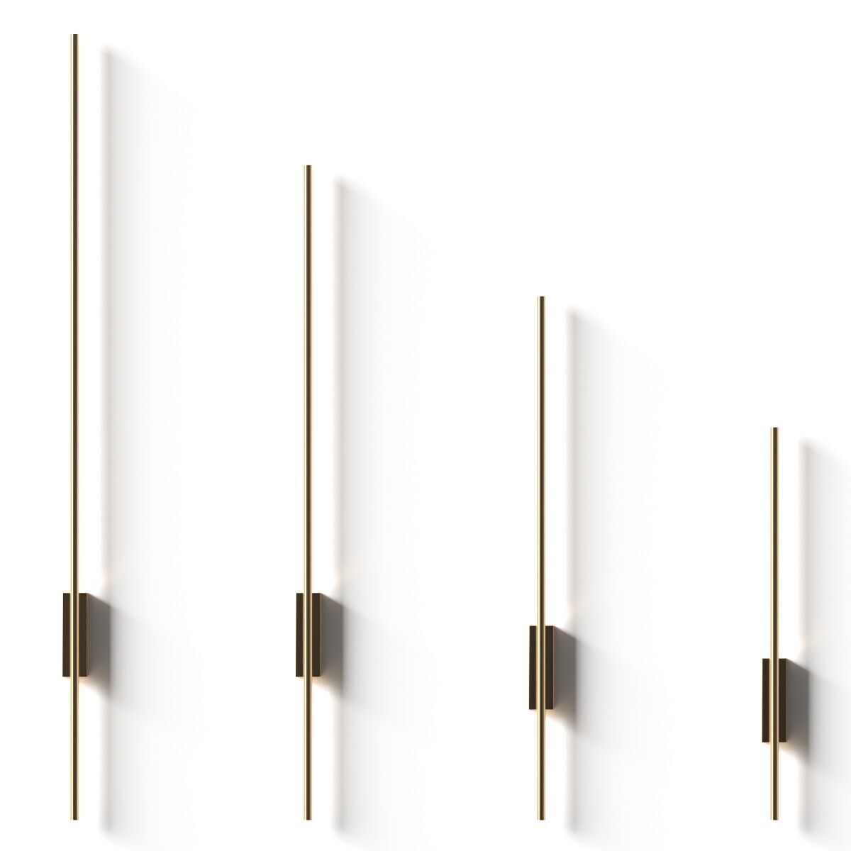 Afralia - Led Strip gold 3D model_1