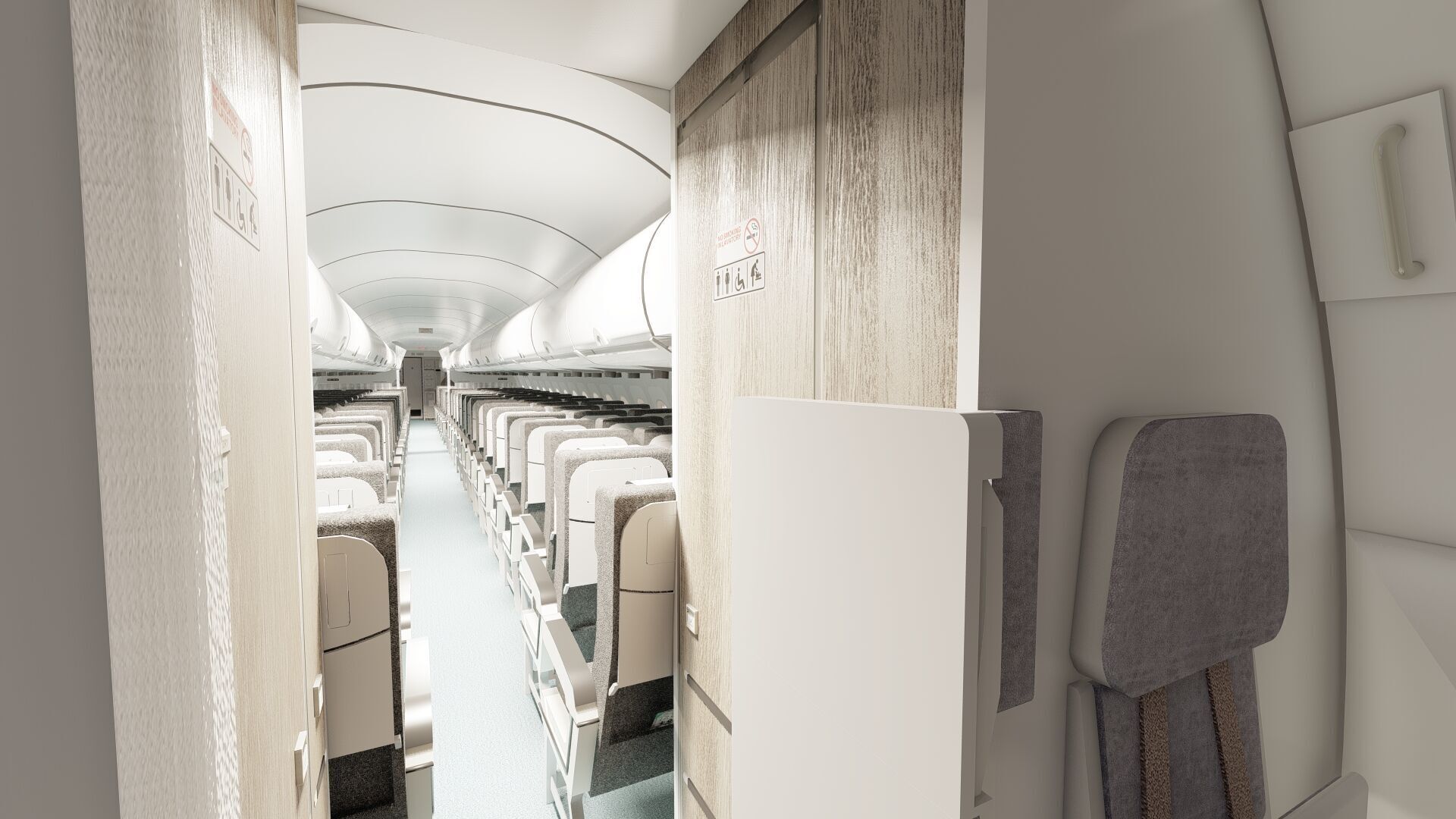 Airbus A319-100 and A320-200 3D model_17