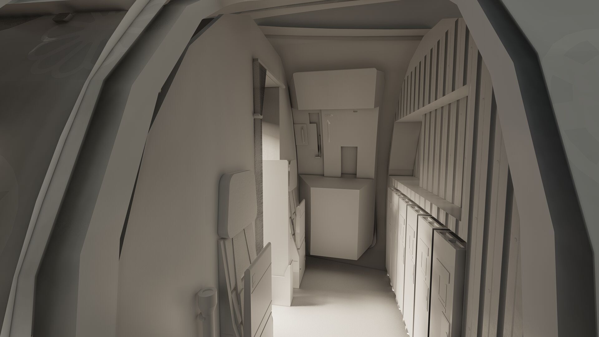 Airbus A319-100 and A320-200 3D model_35