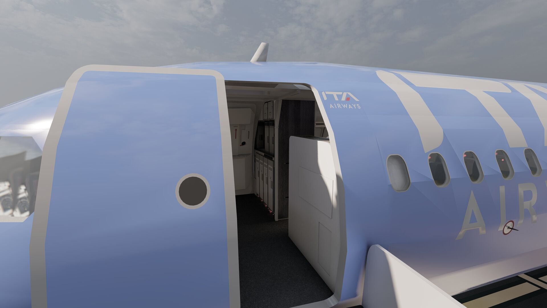 Airbus A319-100 and A320-200 3D model_23