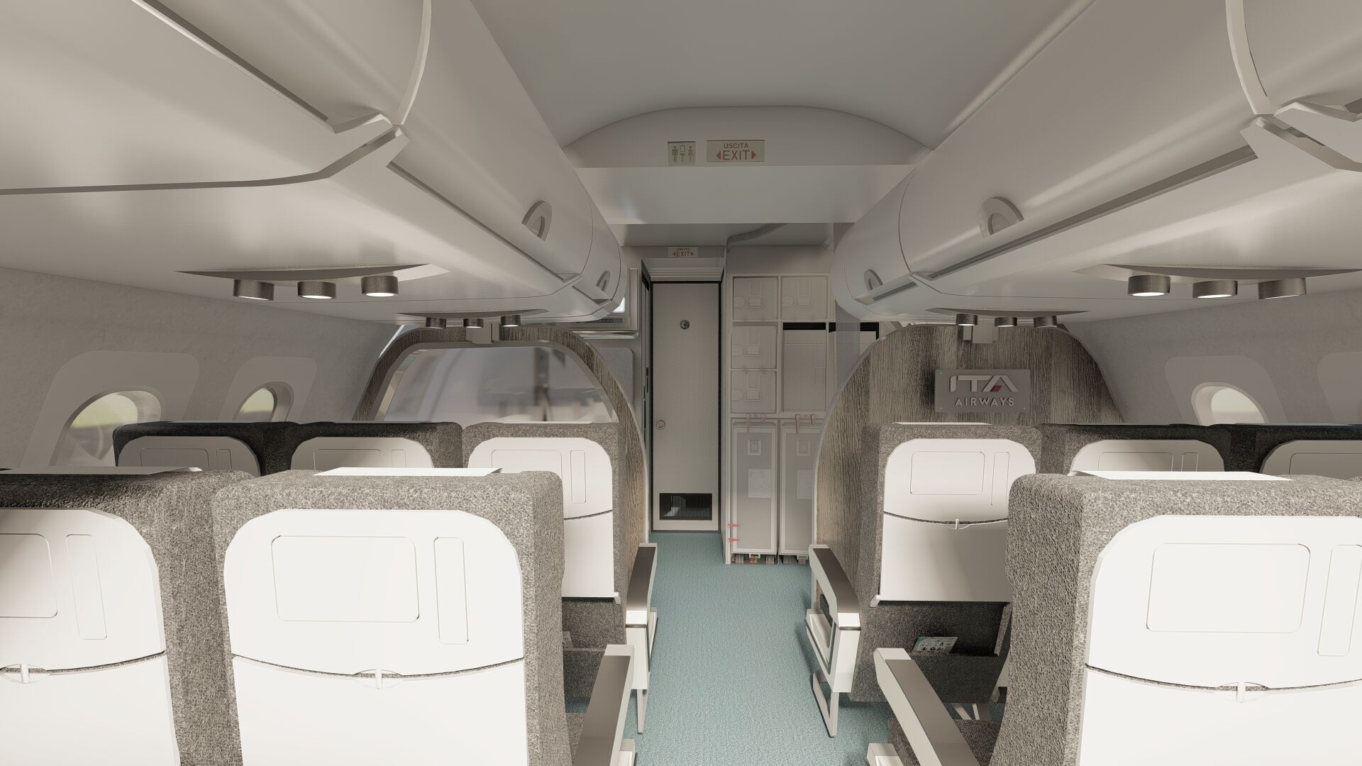 Airbus A319-100 and A320-200 3D model_20