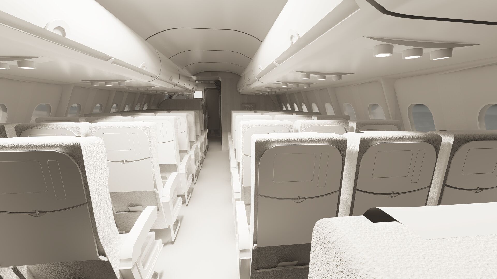 Airbus A319-100 and A320-200 3D model_40