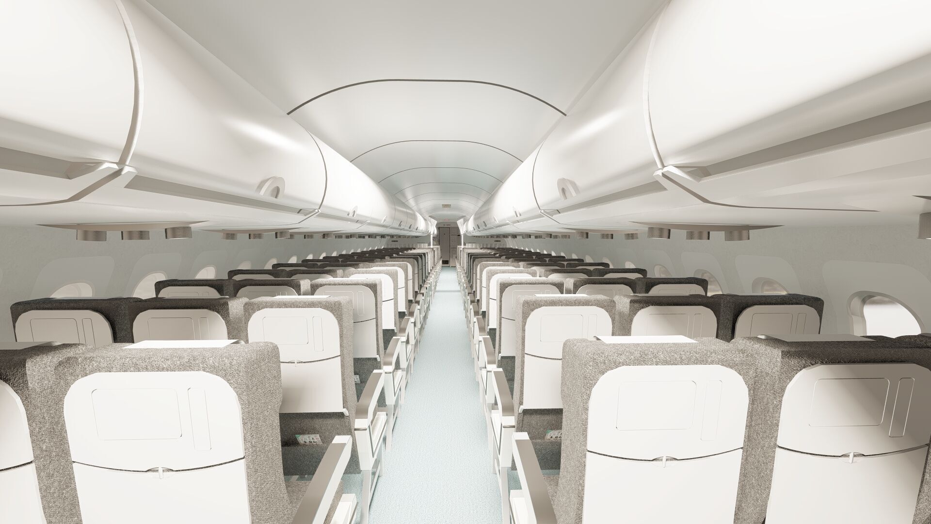 Airbus A319-100 and A320-200 3D model_18