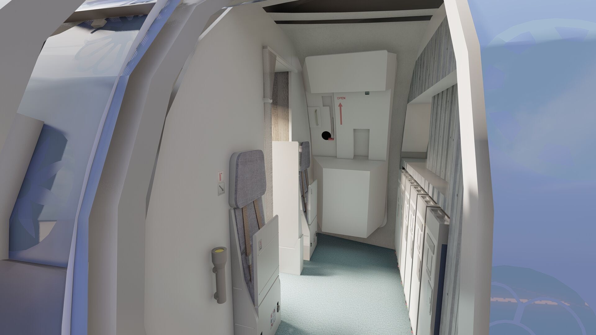 Airbus A319-100 and A320-200 3D model_16