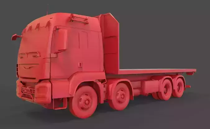 MAN TGS mod2 3D print model