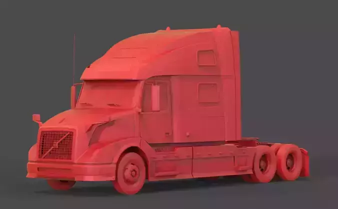 Volvo VNL 780 3D print model