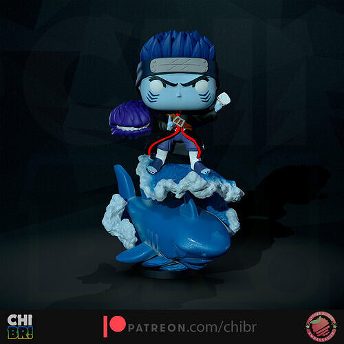 HOSHIKAGUE KISAME - NARUTO - FUNKO 3D print model