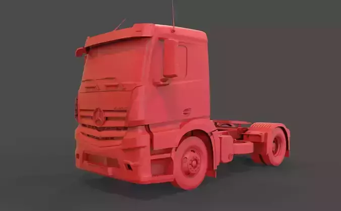 Mercedes Benz Antos 3D print model
