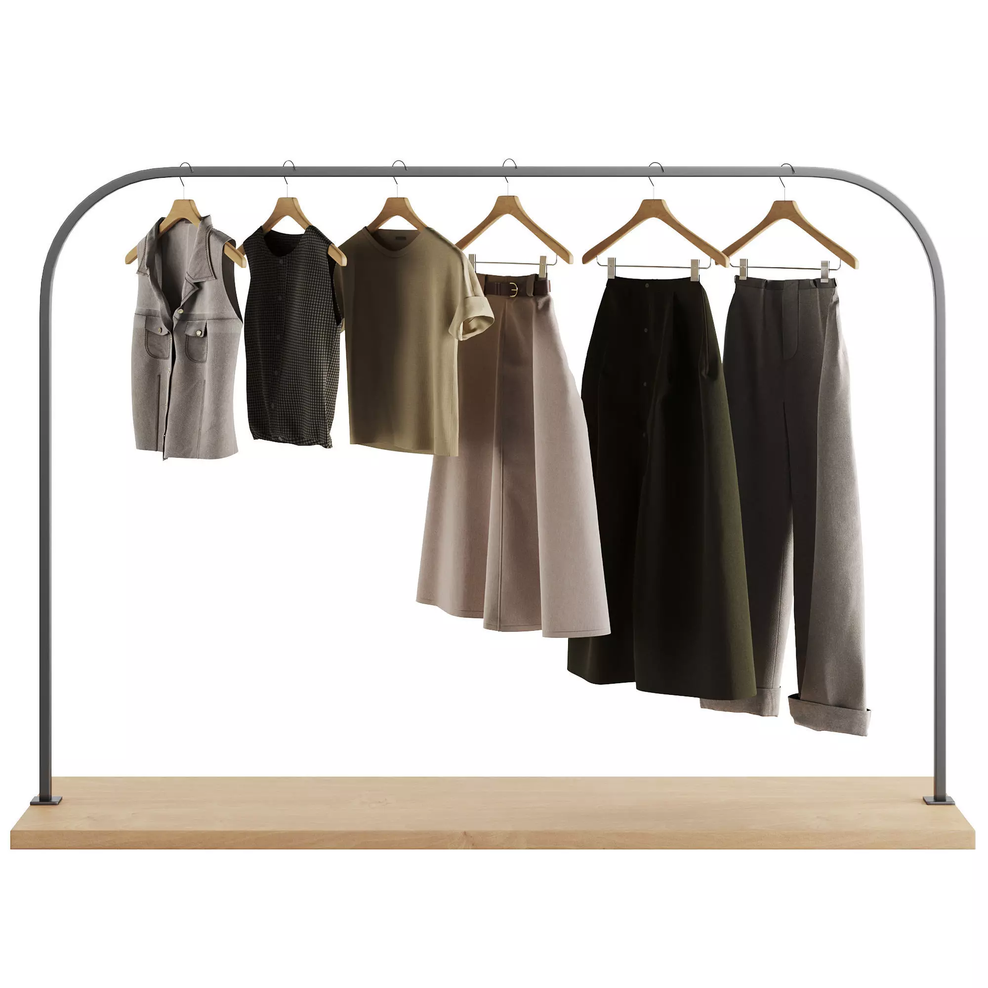 Clothes Set 12 3D model_0