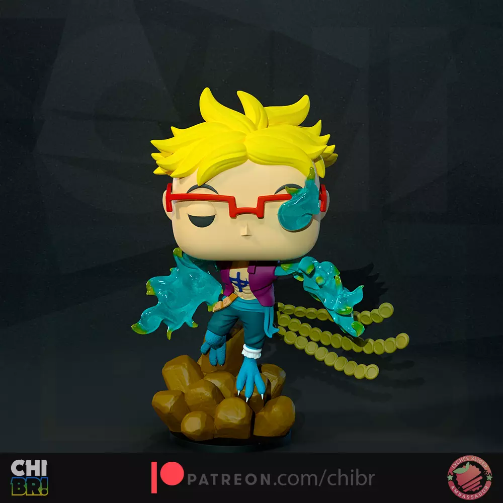 Marco - One Piece - Funko 3D print model_0
