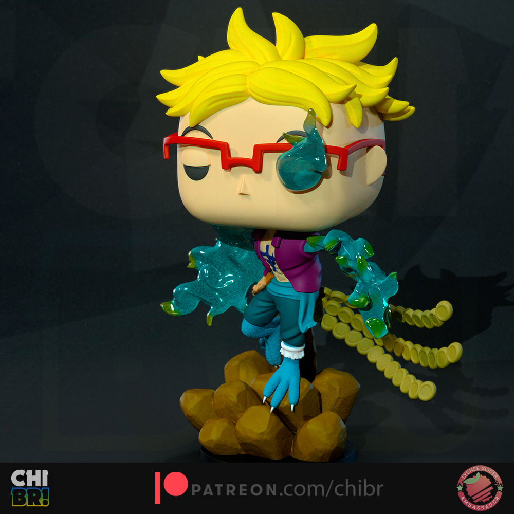 Marco - One Piece - Funko 3D print model_4