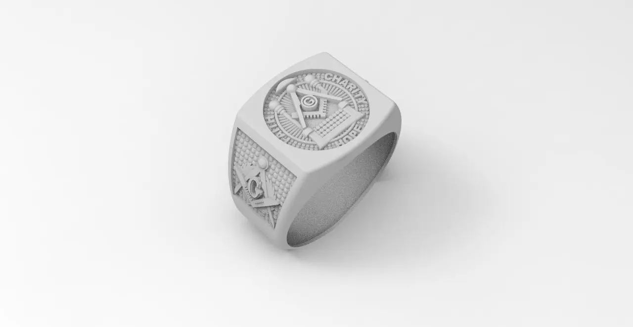 ANILLO MASON  3D print model_0