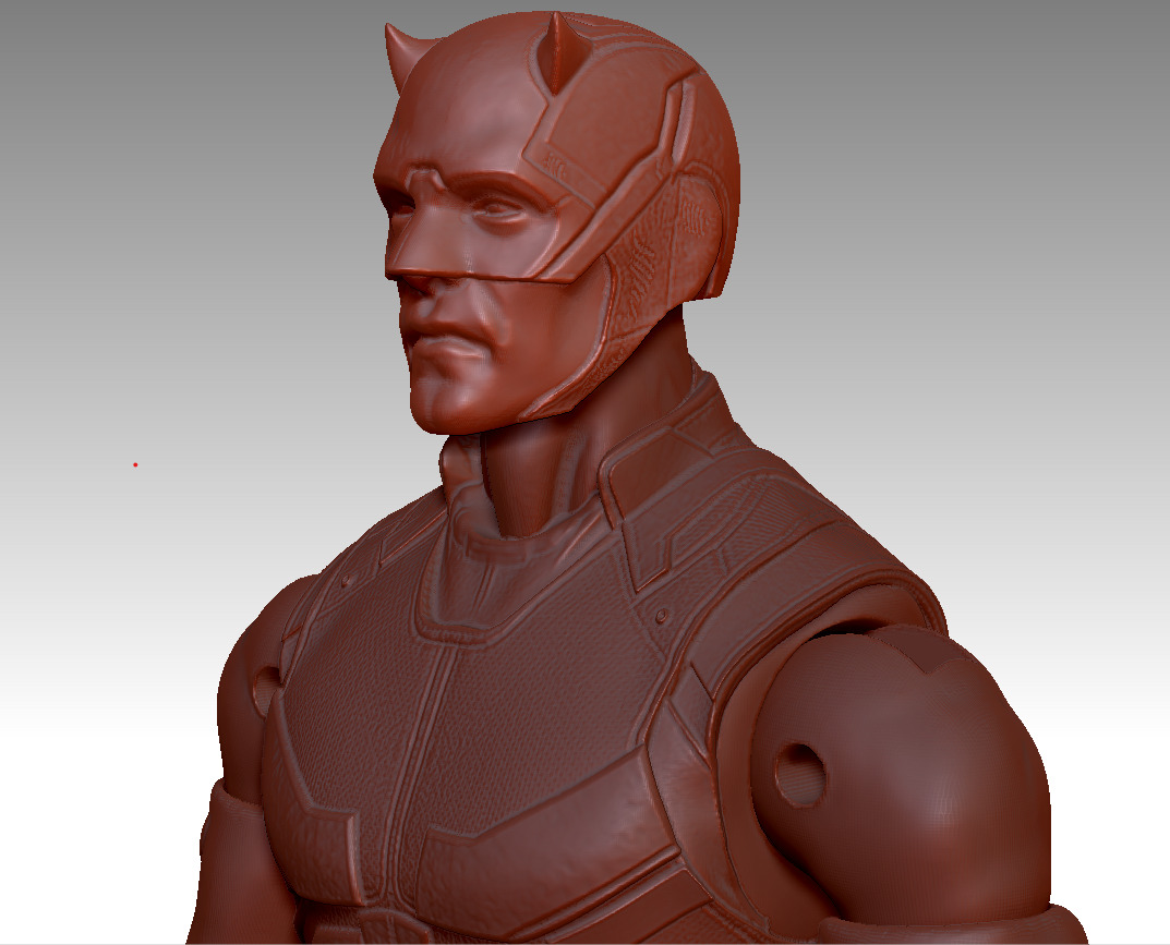 Daredevil - Born Again 13cm 3D print model_3