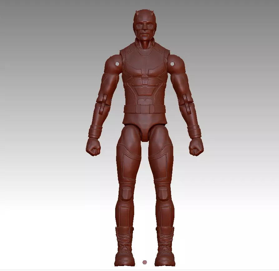 Daredevil - Born Again 13cm 3D print model_0