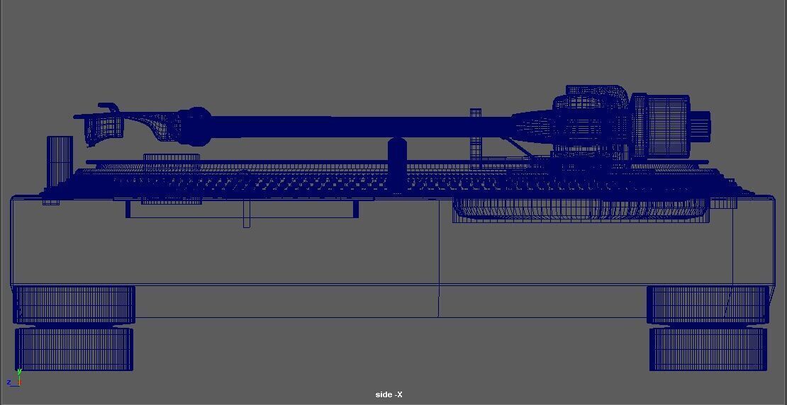 A Professional Turntable 3D model_8