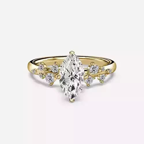 Marquise diamond ring